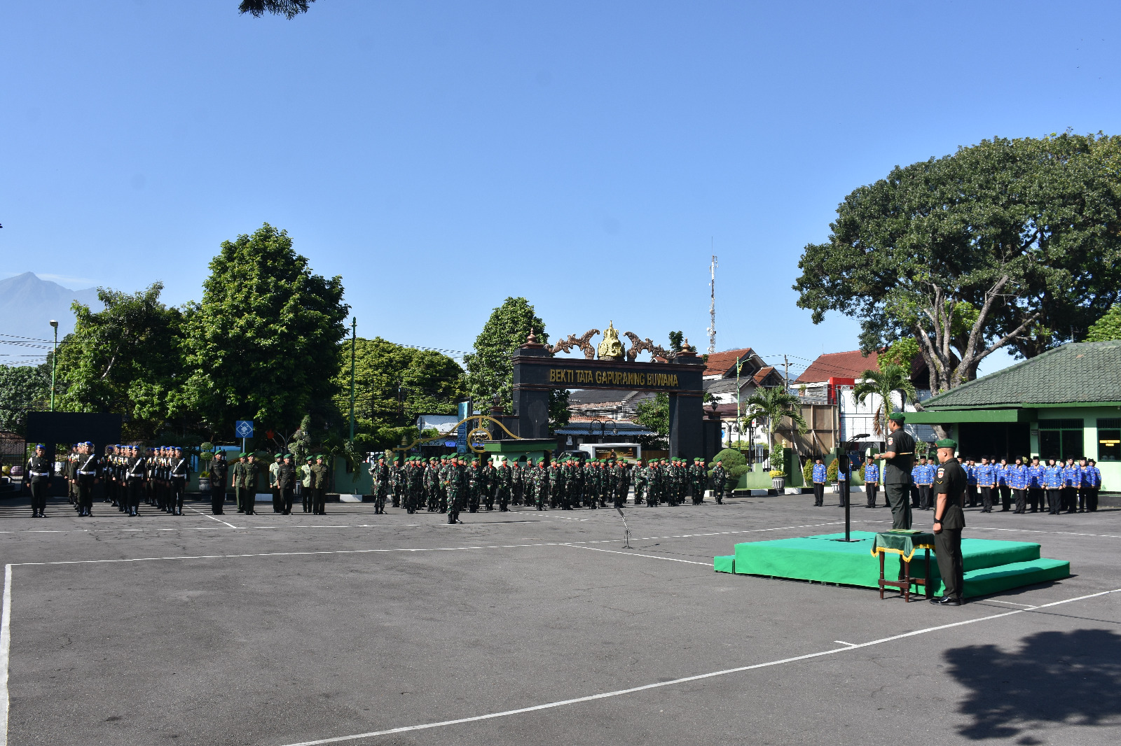 Korem 073/Mkt Gelar Upacara Hari Juang TNI AD ke-78 